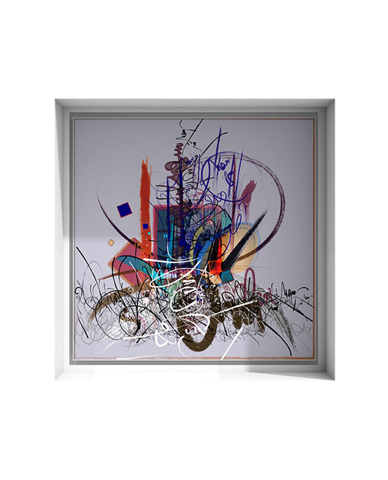 AKL ART 140 X 140 cm - TOGETHER | SAWA