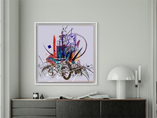 AKL ART 140 X 140 cm - TOGETHER | SAWA